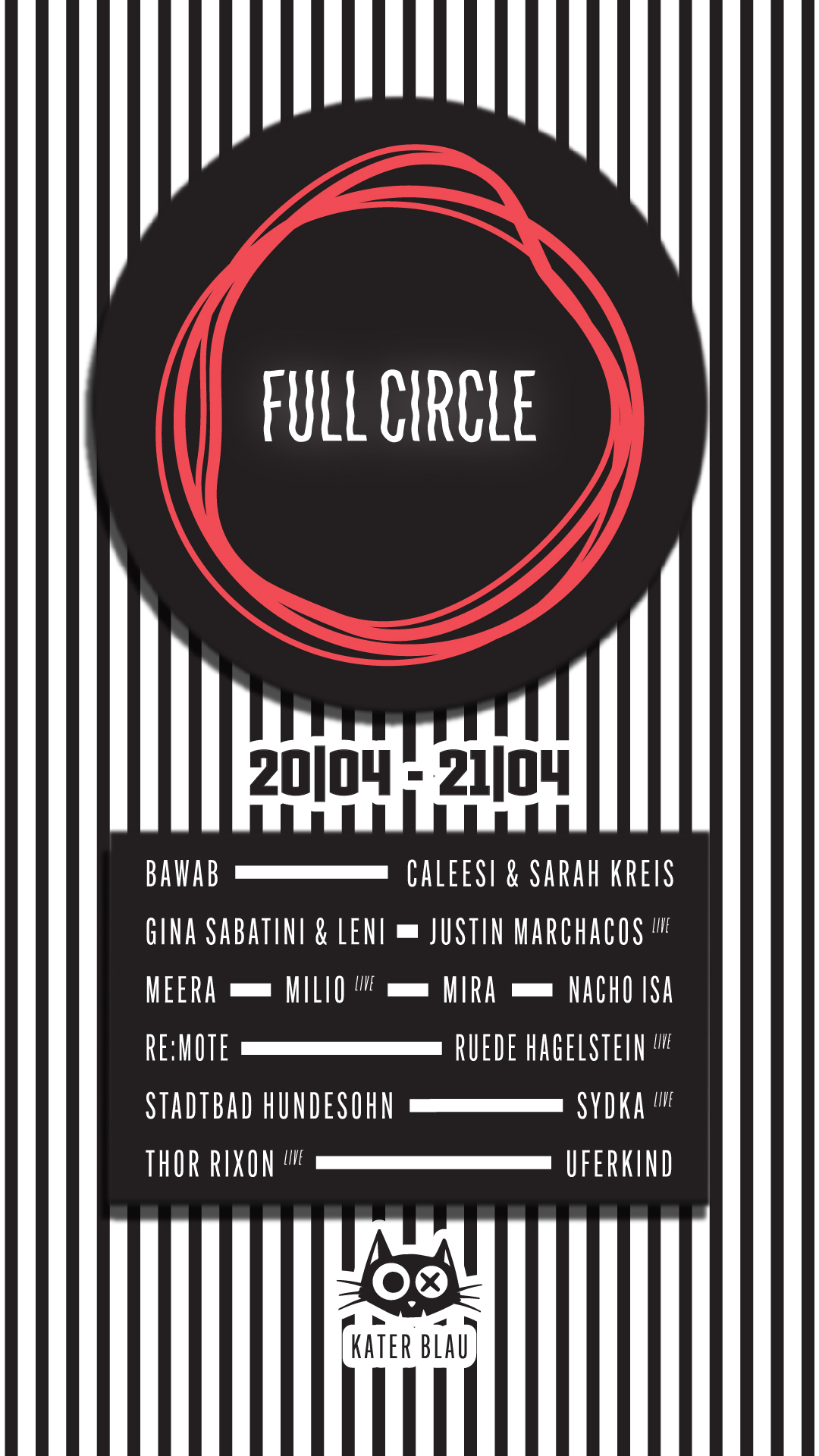 Circles & Stones Full Circle Event at Kater Blau by Caleesi & Kreis